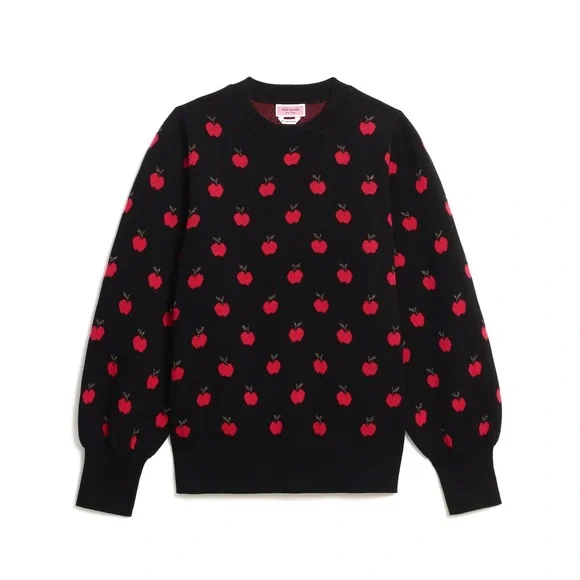 Kate Spade Apple Toss Sweater - Picture 5 of 13